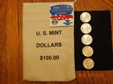 2026 US Donald Trump Dollar Uncirculated Lot of 5 In Hand Ships Now picture