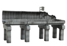 TOMYTEC DCM14 City of Attack A Highway Diorama Model 1/144 picture