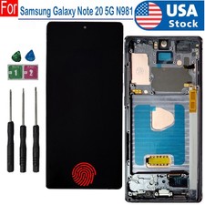 Replacement OLED For Samsung Galaxy Note 20 5G LCD Display Touch Screen Frame picture