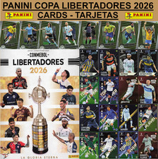 Panini Conmebol Copa Libertadores 2026 CARDS (TARJETAS)  picture