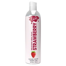 Wet Strawberry Delicious Oral Play Luxury Water Based Lube. 4 oz picture