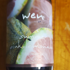 WEN Summer Pink Lemonade Treatment Oil Cruelty-Free Pink Lemonade 4 fl oz picture