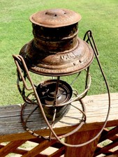 1913 A&W ADAMS WESTLAKE Tall OSL Oregon Short Line Railroad LANTERN FRAME picture