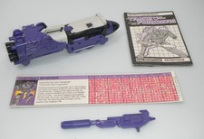Vintage 1985 Astrotrain Transformers G1 100% Complete Figure & Tech Specs Robot picture