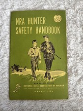 1957 Vintage NRA Hunter Safety Handbook, National Rifle Association picture