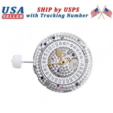 For Shanghai 3285 GMT 4 Hands Movement 31 Jewels Blue Hairspring Fits 3285 Case picture