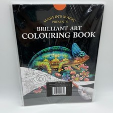Marvin's Magic Brilliant Art Coloring Book and Sketch Book New in Package picture