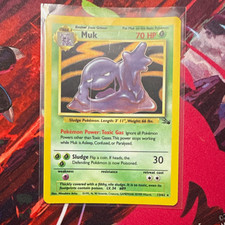 Wizards of the Coast Muk 13/62 Fossil Holo Rare Unlimited 70 HP Eng picture