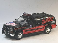 Matchbox 2000 Chevrolet Suburban Dare America Pima County Sheriff Black 1:24 DC picture