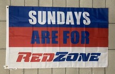 Sundays Are For Red Zone Flag  NFL Football Beer Man Cave USA 3x5’ picture