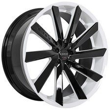20x9/20x10.5 Koko Kuture Wheels Kapan Gloss Black White Inner Rims (4pcs) picture