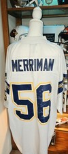 Reebok San Diego Chargers Shawne Merriman #56 White Jersey Men's 50 NFL picture