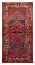 Vintage Traditional Hand-Knotted Area Rug 3'7