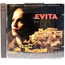 Madonna Evita: Complete Motion Picture Music Soundtrack 2CD Warner 1996 9362 picture