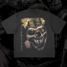 Monarch Wear Twisted Metal Black T-Shirt Sweet Tooth Clown Game Black picture