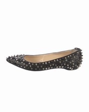Christian Louboutin Chic Studded Flats. Size 38 Fabulous Includes Dust bag picture