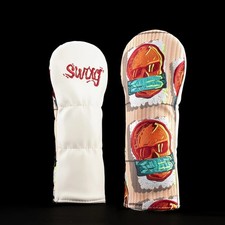 RARE NEW Swag Golf Masubi Skulls Fairway Headcover picture