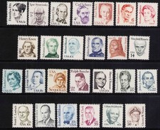 Great Americans 1st part 1980-85 Complete Set 26  #1844 to 1869 Dix Nimitz MNH picture