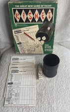 Vintage 1969, 1970 Kismet Lakeside Toys Family Dice Game Box Score Cards picture