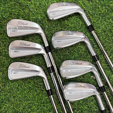 Titleist T150 Iron Set 4-PW 7 Clubs RH Stiff Steel Shaft Silver picture