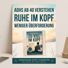 ADHS ab 40 verstehen – Zu viel im Kopf | 225 Seiten + Bonus Selbsthilfe picture