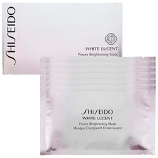 SHISEIDO WHITE LUCENT POWER BRIGHTENING MASK 27ML x 6 SHEETS SH10447 NO BOX picture