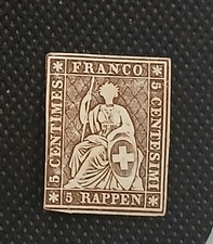 Switzerland 1854 Scott #15 Mint picture