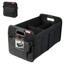 Trunk Cargo Organizer Collapsible Storage Bag for Cars Trucks & SUVs 55L US picture
