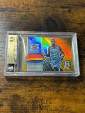 2014-15 Panini Spectra Franchise Fabrics Patch Gold Kevin Durant /10 BGS 9.5 SSP picture