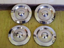 58 59 60 EDSEL Dog Dish HUB CAPS 10 1/2