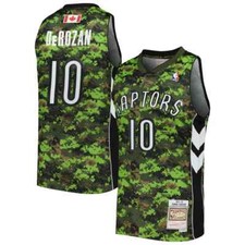 Men's Toronto Raptors DeMar DeRozan Mitchell & Ness Camo 2011-12 NBA HWC Jersey picture