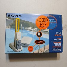 VTG SONY 10 Channel Cordless Telephone  SPP-S20 Sports Brand New in Box picture