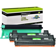 2PK TN1000 Toner & 1PK DR1000 Drum for Brother HL-1110 HL-1110R MFC-1810 1810R picture