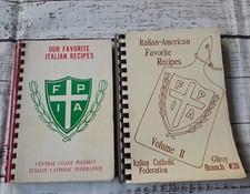Our Favorite Italian Recipes, Central Coast Catholic Federation Vintage Cookbook picture