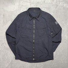Belstaff England Nylon Zip Overshirt Phoenix Sleeve Logo Patch picture