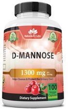 Naturalife Labs A Higher Standard Organic D-mannose 1,300 Mg With Cran picture