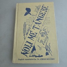 Vintage 1956 Noli Me Tangere Hardcover Jose Rizal English Jorge Bocobo Martinez picture