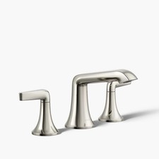 Kohler K-22020-4-SN Kohler Tempered  Widespread Bathroom Faucet Polished Nickel picture