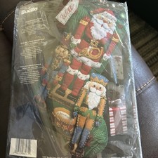 Bucilla Nutcracker Trio Felt Stocking #86061 picture