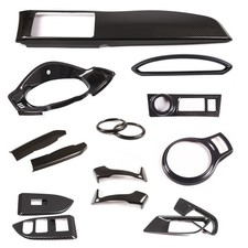 ABS Carbon Fiber Dash & Center Console Trim Cover Fits Scion FR-S GT86 BRZ 12-20 picture