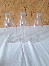 (3) Vintage Sealtest Quart Milk Bottles 1960's St. Louis, MO Set of 3 picture