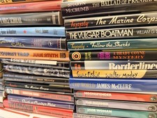 JOB LOT 100 Near Fine Crime Mystery Hardback SIGNED Books Estate Collection picture