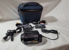 Sony HDR-XR200V HD 1080i 120GB HDD GPS digital camera camcorder TESTED AND WORKI picture