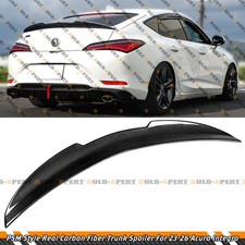 For 2023-26 Acura Integra Aspec Type-S Highkick Real Carbon Fiber Trunk Spoiler picture