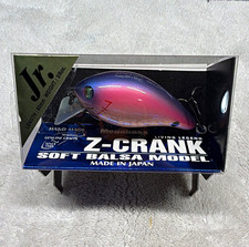 Megabass Z-CRANK Jr (Blue Label) Crankbait Balsa 60mm 3/8oz Pink Purple 0ft picture