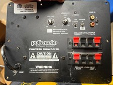Vintage Polk Audio PSW250 Powered Subwoofer Amp Only UNTESTED AS IS picture