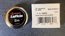 Crescent Lufkin W606PM 2 Meter Executive Thin Line Metric Pocket Tape • NEW picture