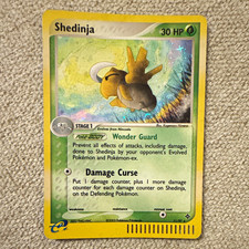 Nintendo Shedinja Pokemon TCG Pokemon Card EX Dragon 11/97 Holo Rare 2003 EN picture