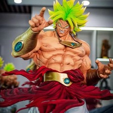 JT Dragon Ball Super Saiyan Broly Figure GK Statue Model Ornament Gift picture