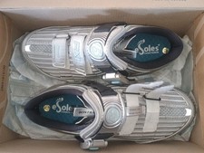 BONTRAGER RXL ESD Road Cycling Shoes NEW  SILVER WOMEN'S Size 37  us 6 picture